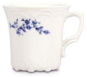 Biała/niebieska porcelanowa filiżanka do cappuccino 200 ml Retro – BonBistro