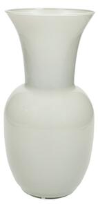 Kremowy szklany wazon (wysokość 26 cm) – Brandani
