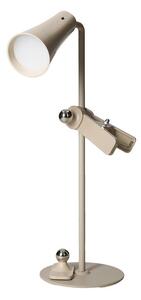 Beżowa lampa stołowa LED (wysokość 47,5 cm) 4in1 – Brandani