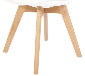 Krzesło do jadalni BOLONIA białe - 4 szt