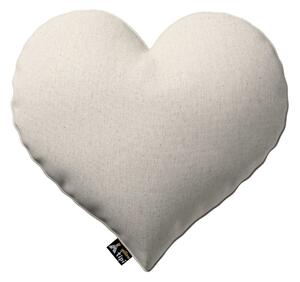 Szaro-beżowa poduszka w kształcie serca Heart of Love