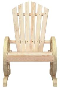 Krzesła ogrodowe adirondack, 4 szt., lite drewno jodłowe