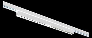 Biały podłużny reflektor diodowy na szynoprzewód magnetyczny Multiline Oxyled 893289 Dots M LED 24W 3000K 38,7cm