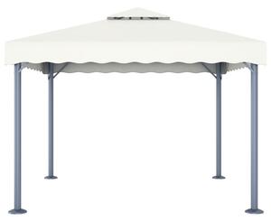 Altana, 300 x 300 cm, kremowa, aluminium