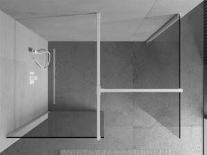 Mexen Kioto ścianka prysznicowa Walk-in 70 x 70 cm, transparent, biała - 800-070-202-20-00-070