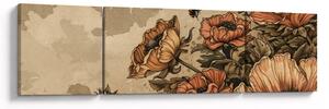 Obraz - Bee Meadow II. (170x50 cm)