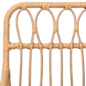 Krzesła ogrodowe, 2 szt., 56x64x80 cm, rattan pe
