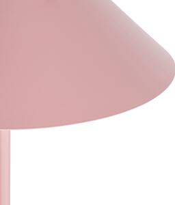 Designerska lampa podłogowa w kolorze różowym - Triangolo Oswietlenie wewnetrzne
