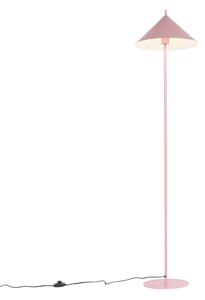 Designerska lampa podłogowa w kolorze różowym - Triangolo Oswietlenie wewnetrzne