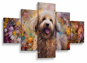 Obraz - Happy Dog II. (125x70 cm)