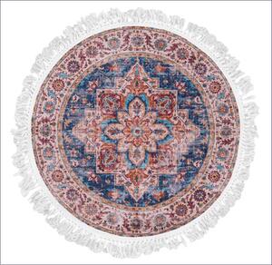 Okrągły klasyczny dywan z frędzlami L0-G50