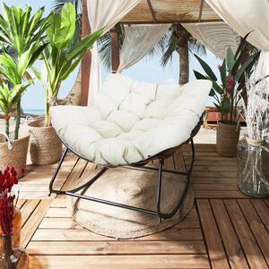 Fotel ogrodowy Tulum biały