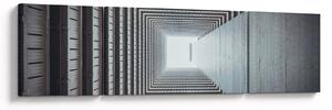 Obraz - Widok z wnętrza budynku (170x50 cm)