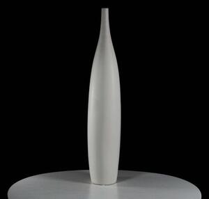 Wazon Biały Wysoki Ceramiczny Dekoracyjny Podłogowy Sevilla - 70cm