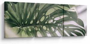 Obraz - Lista potworów (z zegarem) (90x30 cm)