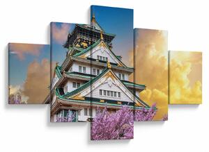 Obraz - Zamek Osaka (125x70 cm)