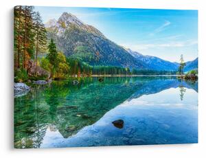 Obraz - Jezioro Hintersee (70x50 cm)