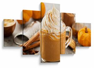 Obraz - Dyniowa latte (125x70 cm)