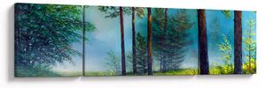 Obraz - Obraz olejny przedstawiający krajobraz (170x50 cm)