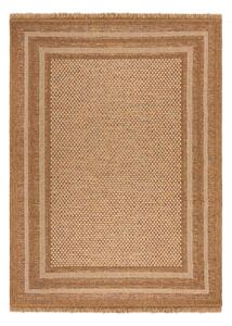 Dywan odpowiedni na zewnątrz w naturalnym kolorze 120x170 cm Layla Border – Flair Rugs