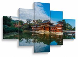 Obraz - Świątynia Byodo-in, Japonia (125x70 cm)