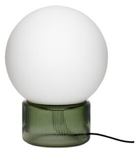 Biało-zielona lampa stołowa (wysokość 33 cm) Sphere – Hübsch