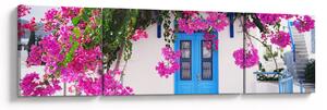 Obraz - Tradycyjny grecki dom (170x50 cm)