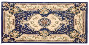 Orientalny dywan ze wzorem kolorowy 80 x 150 cm chodnik niskie runo Gaziantep Beliani