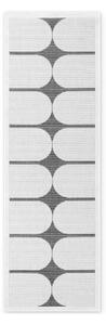 Czarno-biały chodnik odpowiedni na zewnątrz 80x250 cm Duet Bowen – NORTHRUGS