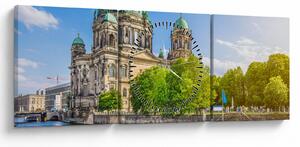 Obraz - Katedra w Berlinie (z zegarem) (90x30 cm)