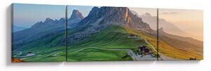 Obraz - Dolomity (170x50 cm)