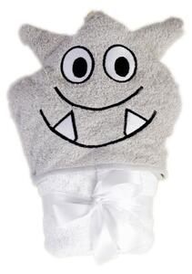 Ręcznik dla niemowlaka z kapucą Jimmy Nietoperz, 80 x 80 cm