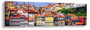 Obraz - Ribeira, Portugalia (170x50 cm)