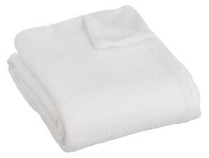 Biały koc z materiału sherpa 130x160 cm Sherpa Bouclé – Casa Selección