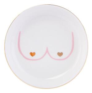 Porcelanowy talerzyk na biżuterię Girl Power – Sass & Belle