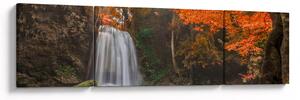 Obraz - Wodospad w Tajlandii (170x50 cm)