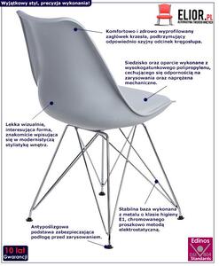 Krzesło Nikel - szare