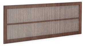 Zagłówek z litego drewna jesionowego w ciemnym naturalnym kolorze 195x70 cm Beyla – Kave Home