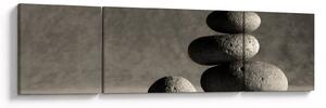 Obraz - Szare kamienie (170x50 cm)