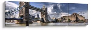 Obraz - Tower Bridge w Londynie (170x50 cm)