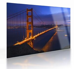 Obraz na szkle - Most Golden Gate (70x50 cm)