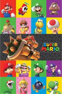 Plakat, Obraz Super Mario - Characters