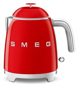 Czerwony czajnik elektryczny ze stali nierdzewnej 800 ml Retro Style – SMEG