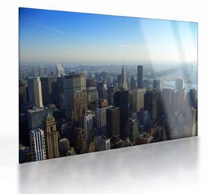 Obraz na szkle - Manhattan za dnia (70x50 cm)