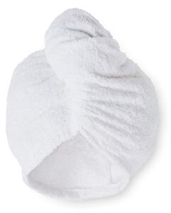 Białe bawełniane ręczniki szybkoschnące do włosów zestaw 2 szt. 20x13 cm Quick Dry – Catherine Lansfield