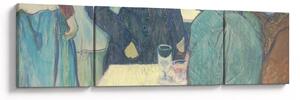 Obraz - Henri de Toulouse-Lautrec, A Corner of the Moulin de la Galette, reprodukcje (170x50 cm)