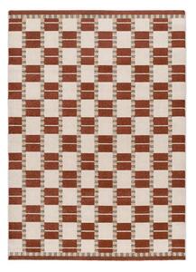 Beżowo-ceglasty dywan 133x190 cm Astra – Universal