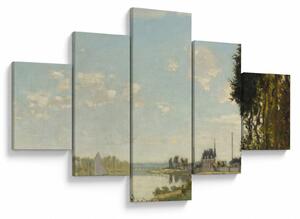 Obraz - Claude Monet, Argenteuil, reprodukcje (125x70 cm)