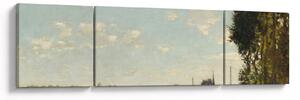 Obraz - Claude Monet, Argenteuil, reprodukcje (170x50 cm)