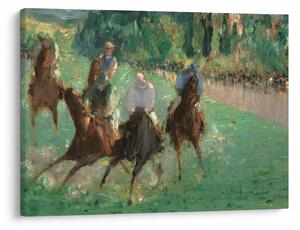 Obraz - Edouard Manet, At the Races, reprodukcje (70x50 cm)